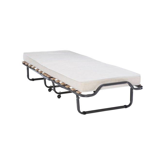 Linon Luxor Grey Folding Bed with Cover LN-FDB52STDC01ASU