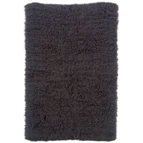 Linon New Flokati 1400grams Grey Rug - 66x42