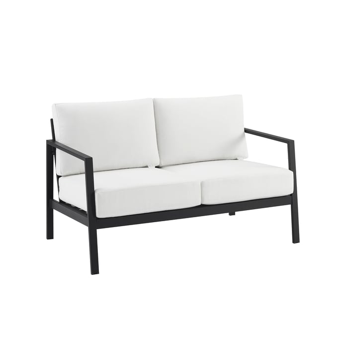 Linon Holland White Outdoor Loveseat LN-HL021NAT01U