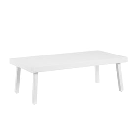 Linon Holland White Aluminum Coffee Table