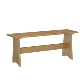 Linon Linson Honey Large Backless Bench