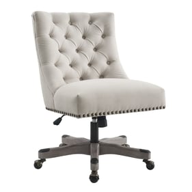 Linon Della Gray Wash Office Chair