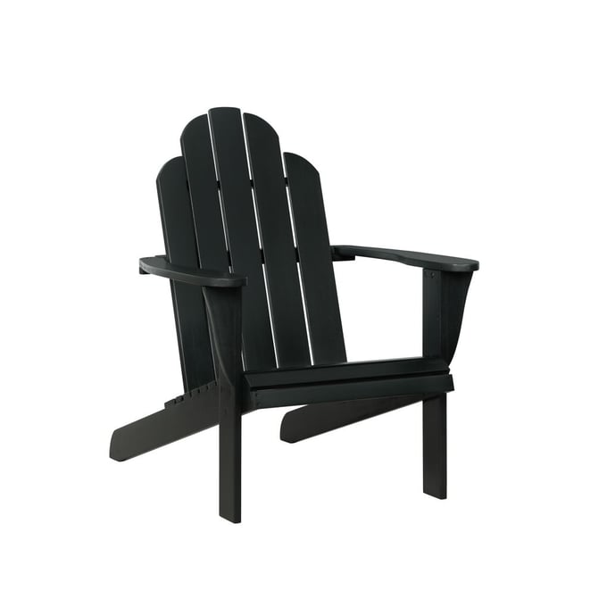 Linon Adirondack Black Chair LN-OD20BLK01