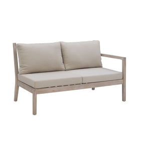 2 Linon Teagon Natural Beige Loveseats