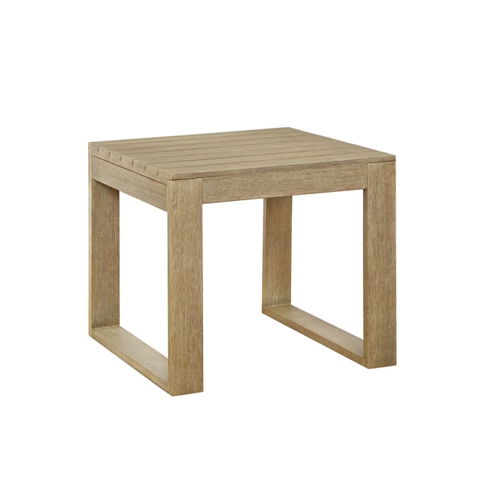 Linon Silas Natural Side Table LN-OD64NAT01U