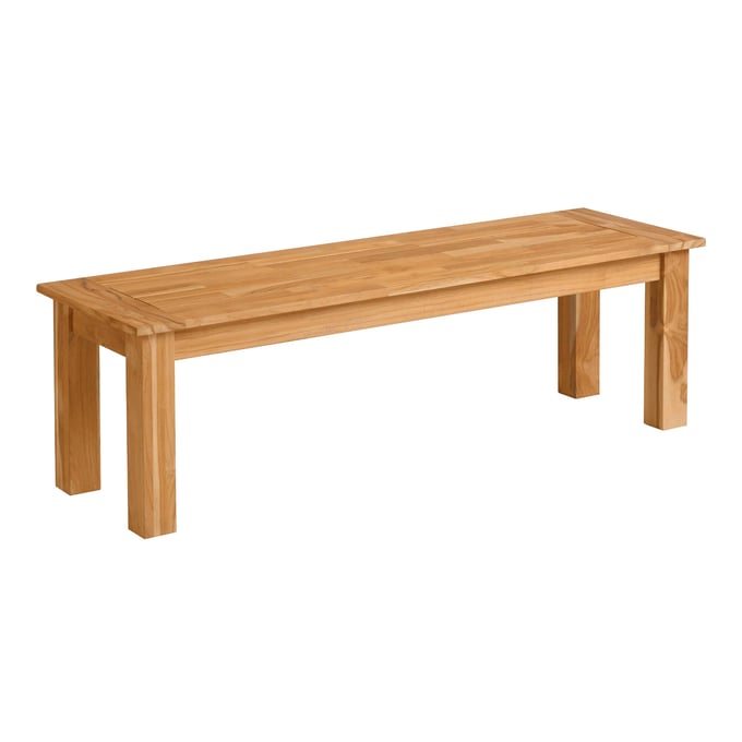 Linon Carenen Natural Outdoor Bench LN-ODCP063TK01U