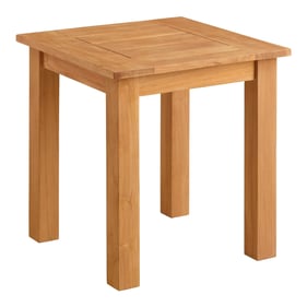 Linon Carenen Natural Outdoor Side Table