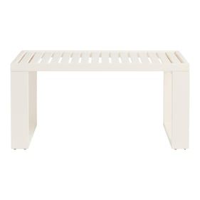 Linon Kessler Antique White Coffee Table