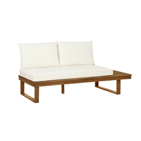 Linon Skypark Beige Outdoor Rightside Loveseat