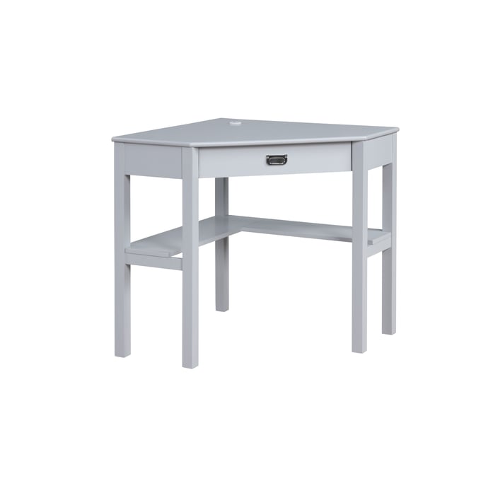 Linon Peggy Grey Corner Desk LN-PG154GRY01U