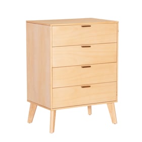 Linon Reid Natural 4 Drawers Chest