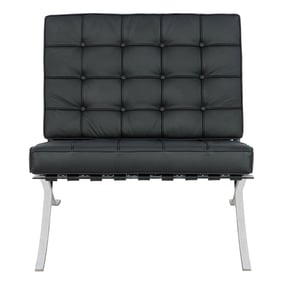 Design Edge Coolongolook  Black Chair Cushion