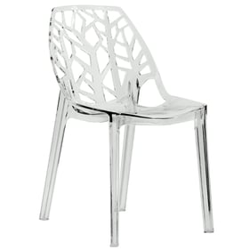 Design Edge Dapto  Clear Dining Chair