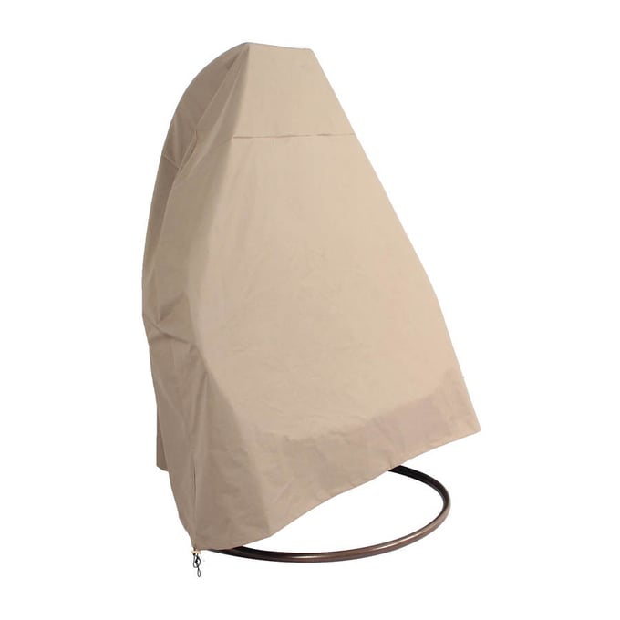 LeisureMod Egg Brown Hanging Swing Chair Cover LSM-ESC57C