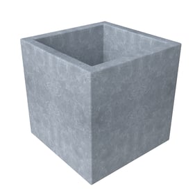 LeisureMod Fern Grey 19.7 Inch Planter