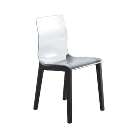 LeisureMod Marsden Black Dining Side Chair