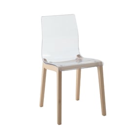 LeisureMod Marsden Natural Wood Dining Side Chair