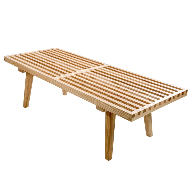 Design Edge Greenhill  Natural 4 Feet Platform Bench DE-22369264