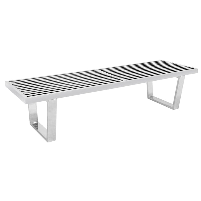 Design Edge Greenhill  Silver 5 Feet Platform Bench DE-22369344