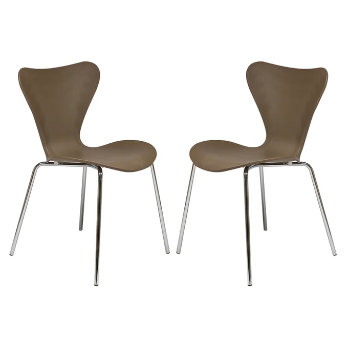 Design Edge Greenwell Point 2  Taupe Side Chairs DE-22820174