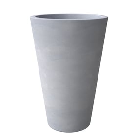 LeisureMod Pebble Grey 11.8 Inch Planter