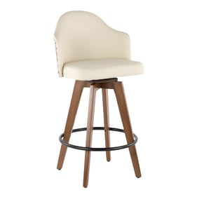 LumiSource Ahoy Cream Counter Stool