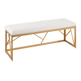 LumiSource Folia White Bench