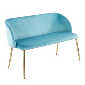 LumiSource Fran Light Blue Bench