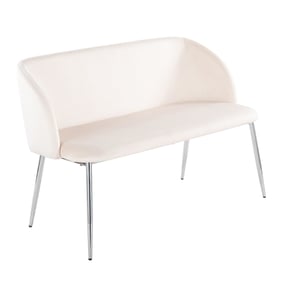 LumiSource Fran Cream Bench