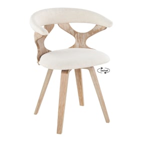 LumiSource Gardenia Cream Dining Chair