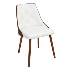 LumiSource Gianna White Dining Chair