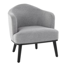 LumiSource Ahoy Grey Accent Chair