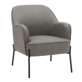 LumiSource Daniella Grey Accent Chair