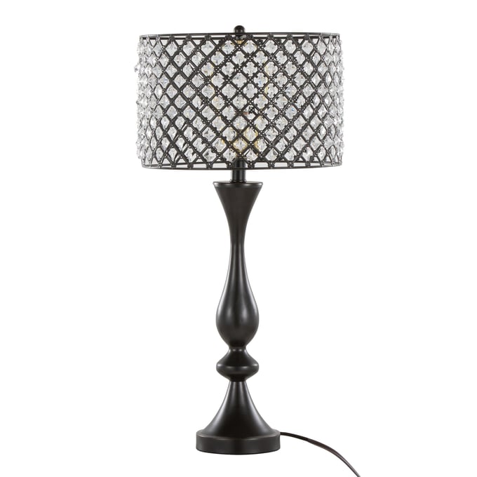 LumiSource Topaz Oil Rubbed Bronze 27 Inch Table Lamp LUMI-GTS28-TOPAZ-ORBCLS