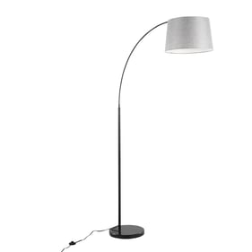 LumiSource March Black Grey Floor Lamp