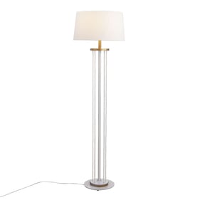 LumiSource Rope Natural White Floor Lamp