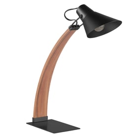 LumiSource Noah Apple Black Table Lamp