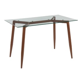 LumiSource Clara Walnut Dining Table