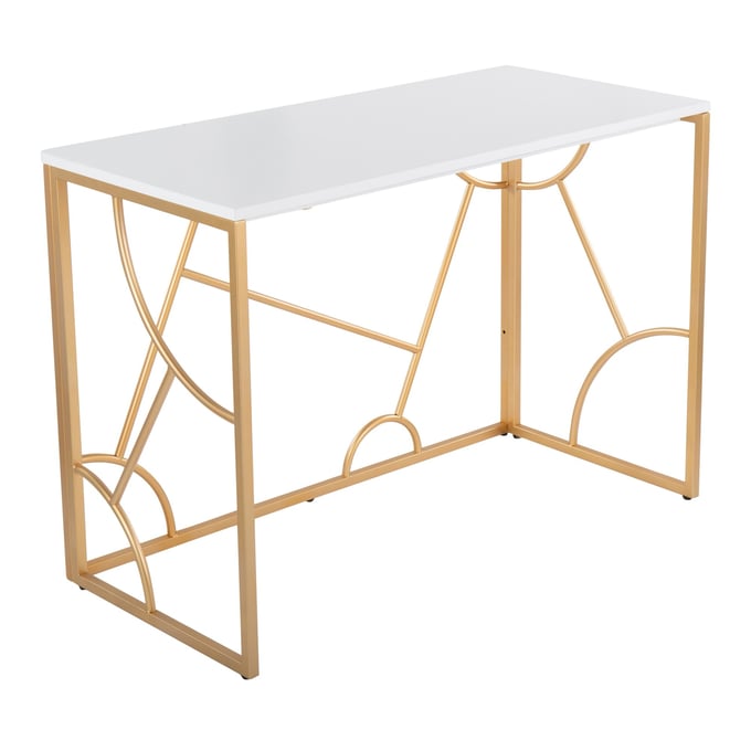 LumiSource Constellation White Desk LUMI-OFD-CONSTELLATION-AUW