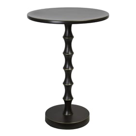 LumiSource Bora Oil Rubbed Bronze 26.75 Inch Accent Table