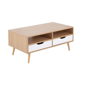 LumiSource Astro Natural White Coffee Table