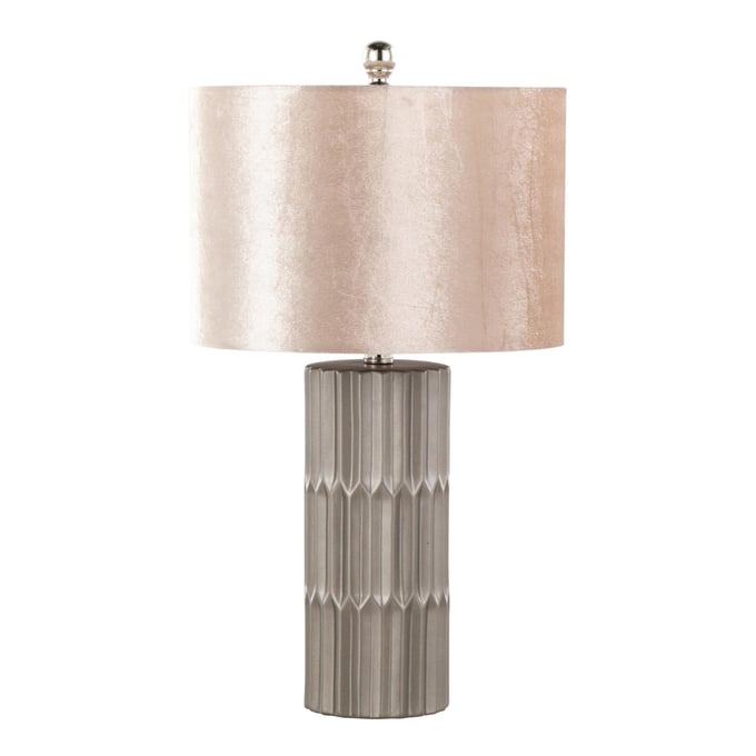 LumiSource Tania Metallic Brown Champagne 22 Inch Table Lamp LUMI-TL22-TANIA-BNBNCHMP