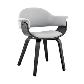 Luxur Living Adgaon Gray Accent Chair