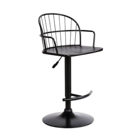 Luxur Living Bukan Black Bar Stool