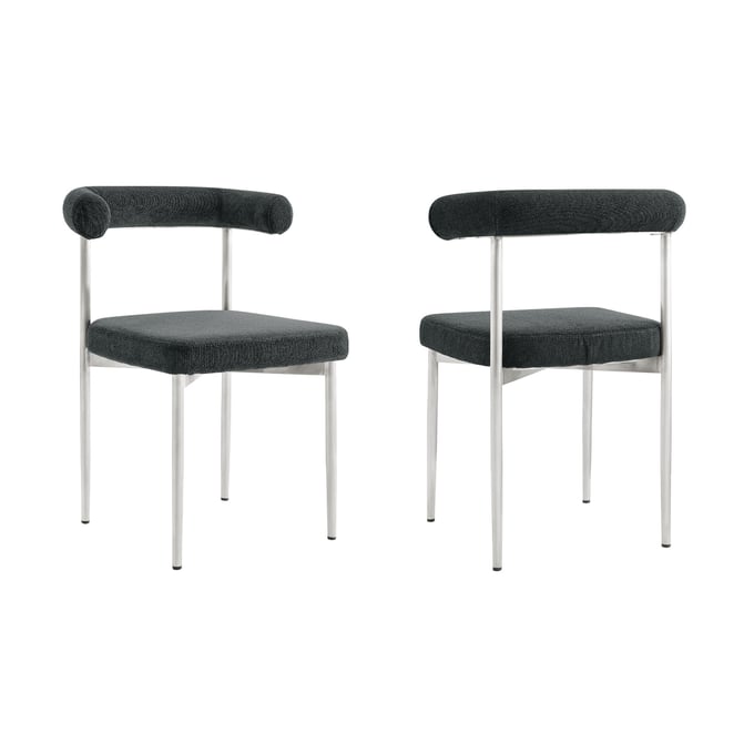 2 Luxur Living Kolwihir Gray Dining Chair LUX-LCSNSIBSCH