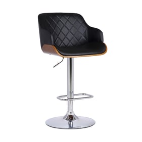 Luxur Living Katyar Black Bar Stool