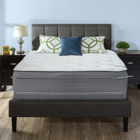 Greaton Fifth Ave Foam Encased Eurotop Soft Single Sided Full Mattress