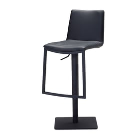 Mobital Raven Black Hydraulic Bar Stool