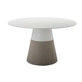 Mobital Maldives White 49 Inch Dining Table