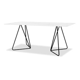 Mobital Papillon White Dining Table